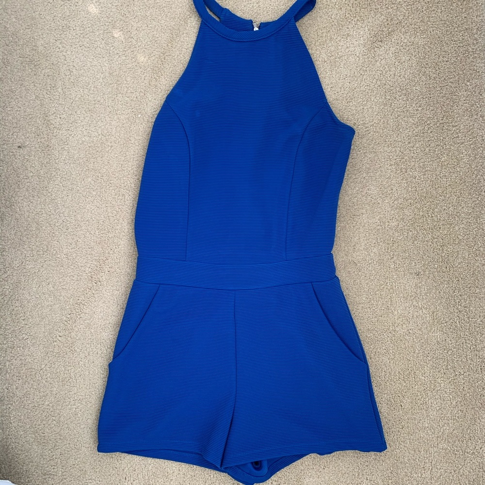 Womens Halter Neck Romper